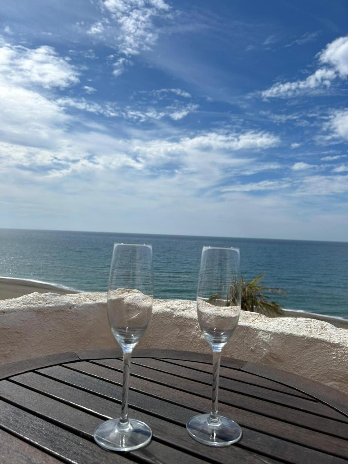 Appartamento Ático sobre el Mar Benajarafe Esterno foto