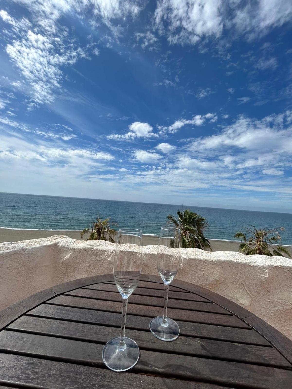 Appartamento Ático sobre el Mar Benajarafe Esterno foto